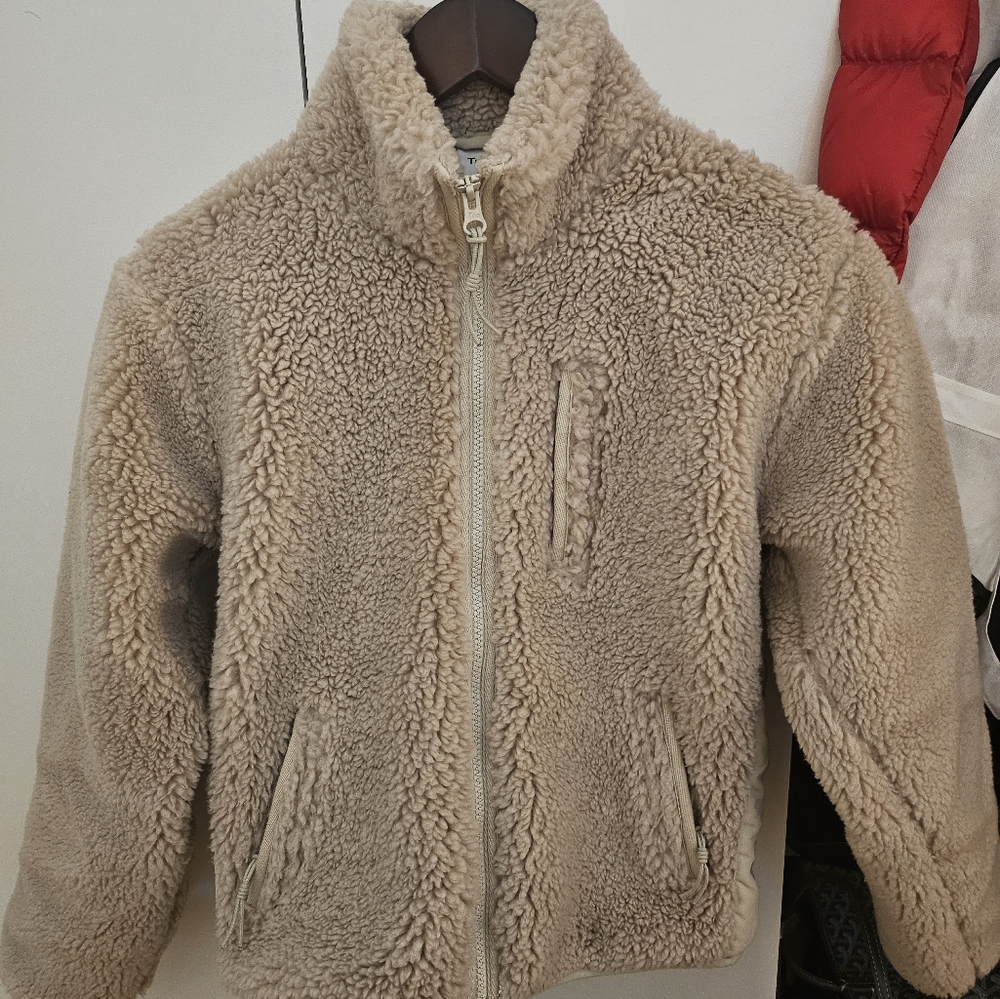 TNA teddy fleece jacket